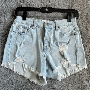 Brand - RE Generation Ripped High Waisted Shorts 
Size - 26